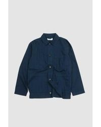Universal Works - Coverall Jacket Navy Nearly Pinstripe S - Lyst