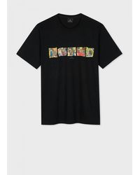 Paul Smith - Zebra Comic Strip Graphic T-Shirt Col: 49 - Lyst