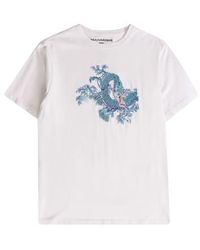 Maharishi - T-shirt broché dragon wanter - Lyst
