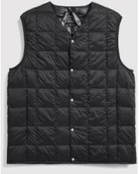 Taion - Gilet v-neck down - Lyst
