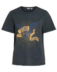 Vila - Stay Wild Cotton T-shirt - Lyst
