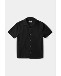About Companions - Camisa kuno negro crepe ecológico - Lyst