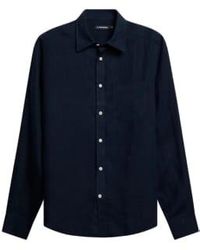 J.Lindeberg - Clean Linen Slim Shirt - Lyst