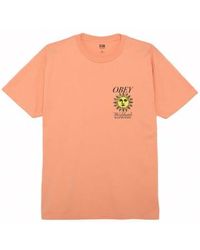 Obey - Illumination T-shirt Citrus Medium - Lyst