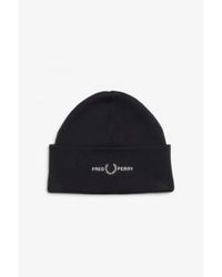 Fred Perry - Graphic Beanie One Size - Lyst