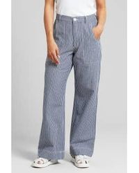 Dedicated - Stripe Vara Workwear Pants / S - Lyst