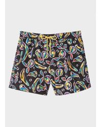 Paul Smith - Fruit Print Swim Shorts Polyester - Lyst