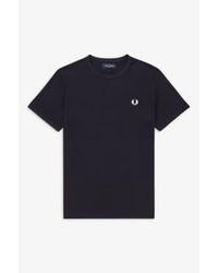 Fred Perry - M3519 Ringer T Shirt - Lyst