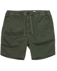 Superdry - Vintage Overdyed Shorts Dark Moss Small - Lyst