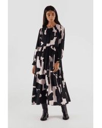 Compañía Fantástica - Midi Dress Abstract Print S - Lyst