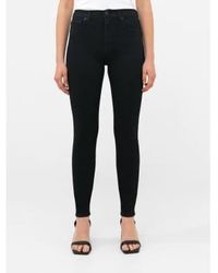 French Connection - Soft Stretch High Rise Skinny Jeans-black-74qzp - Lyst