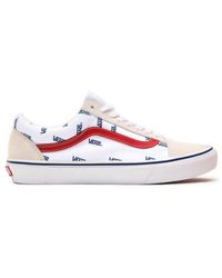 Vans old skool shop true white kelly green