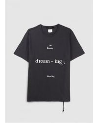 Ksubi - T-shirt délavé dreaming kash ss en noir - Lyst