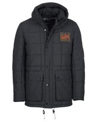 Barbour - Terranz Winter Quilt Jacket Navy - Lyst