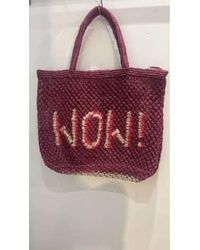The Jacksons - Large Wow Jute Bag Orchid Orchid//hot Pink - Lyst
