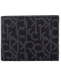 Calvin Klein Logo Wallet Black - Nero