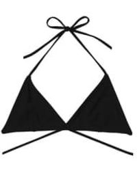 Lido - Trece top bikini negro - Lyst