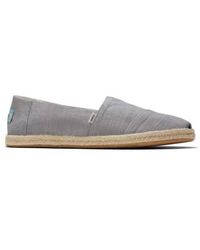 TOMS - Mens drizzle slubby woven rope sole - Lyst