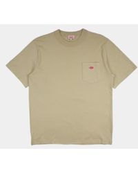 Armor Lux - Pocket T-shirt Pale Olive Xl - Lyst