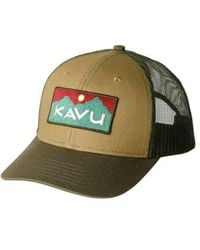Kavu - Above Standard Cap Moss One Size - Lyst