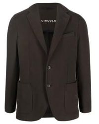 Circolo 1901 - Mole fleece touch casual blazer - Lyst