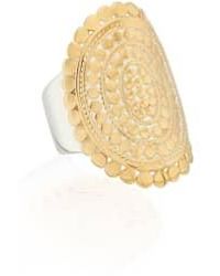 Anna Beck - Scallop Saddle Ring 7 - Lyst