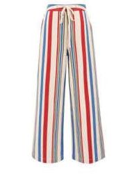 FRNCH - Pelly Stripe Cotton Trouser Xs - Lyst