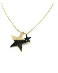 SIXTON LONDON - Star Duo Necklace One Size / Coloured - Lyst
