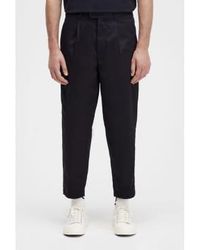 Fred Perry - Cropped Twill Trouser 34" Waist - Lyst