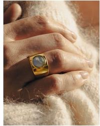 Nordic Muse - Shell Band Ring, Waterproof L - Lyst