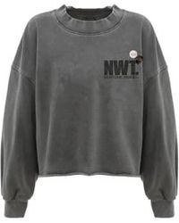 NEWTONE - Pepper Ss24 Crop Sweatshirt - Lyst