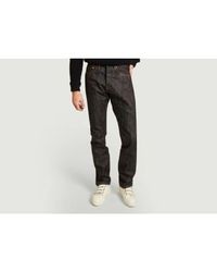 Momotaro Jeans - Pantalones texturados naturales índigo 0605 16 oz cónico - Lyst