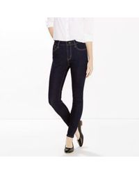 Levi's - 721 High Rise Skinny Jeans Lone Wolf 18882 0027 25" - Lyst