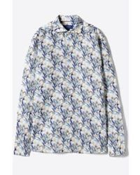Eton - Big Leaf Print Slim Fit Linn Shirt 10001186125 - Lyst