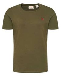 Levi's - T-shirt l' 56605 0021 vert - Lyst