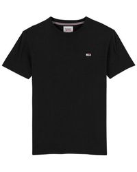 Tommy Hilfiger Jeans True Black Denim Shirt for Men | Lyst
