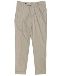 Fresh - Nervi Cotton Lyocell Pleated Chino Pants - Lyst