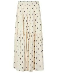 Lolly's Laundry - Sunset Maxi Skirt Creme - Lyst