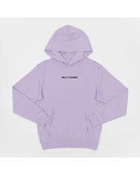 Helly Hansen - Core graphic hoodie en púrpura - Lyst