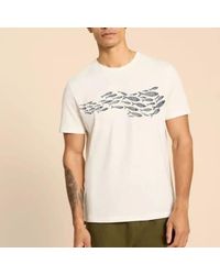 White Stuff - T-shirt graphique à poissons haut-parleur - Lyst