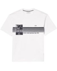 Lacoste - French Made Tennis Print - Lyst
