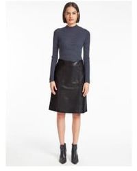 Cefinn - Skye Leather Pencil Skirt Size 14 Col - Lyst
