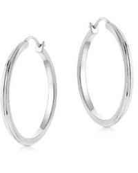 Astley Clarke - Linia Medium Hoop Earrings - Lyst