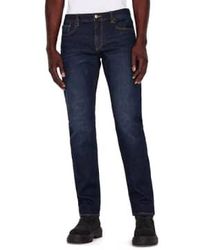 Armani Exchange - Dark Blue J13 Slim Fit Jeans 36/34 - Lyst