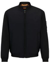 BOSS - Obright Bomber Jacket Col: 001 , Size: 50 - Lyst