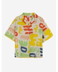 Bobo Choses - Sleeve Shirt Cuts Printed Carnival Xs - Lyst