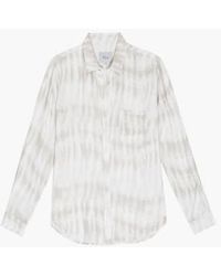 Rails - Hunter Tie Dye Shirt Ivory Cream Tide L . - Lyst