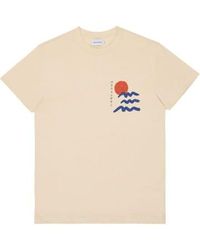 Bask In The Sun - In The Sun T-shirt Crème Sunset Xl - Lyst