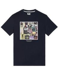 Weekend Offender - Carteles camiseta gráfica en la marina - Lyst