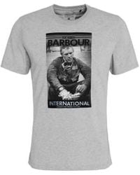 Barbour - International Mount T-shirt Marl S - Lyst
